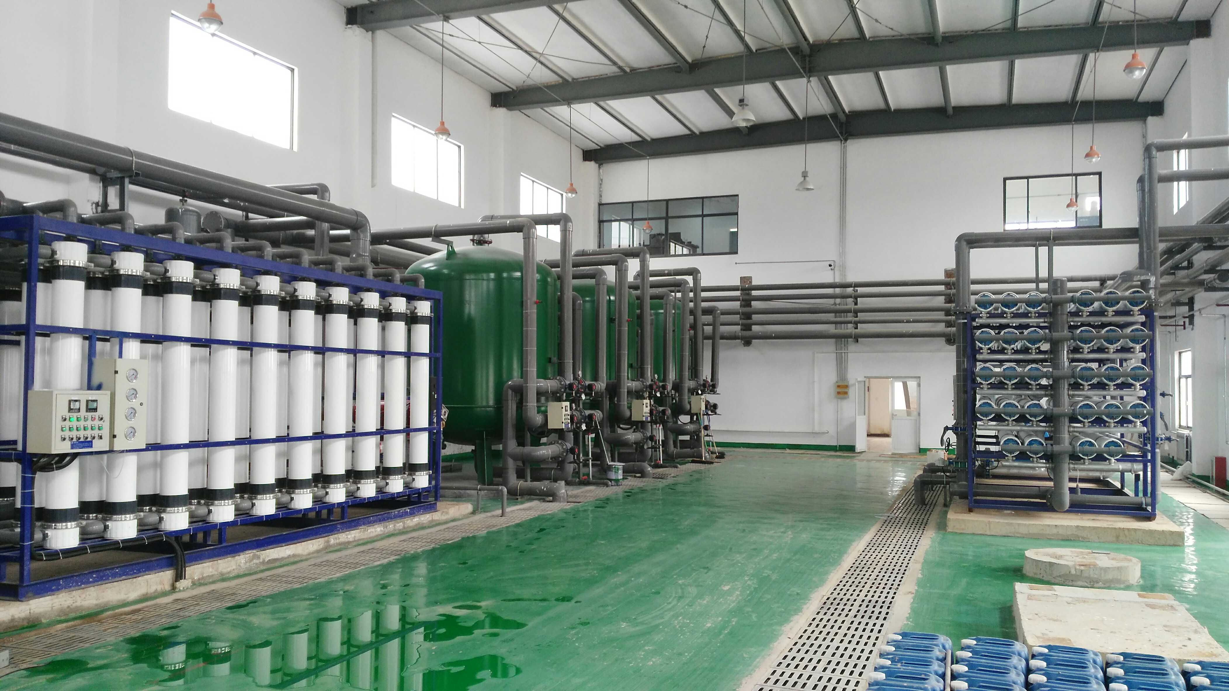 菏泽热力2X150T锅炉化水水处理项目