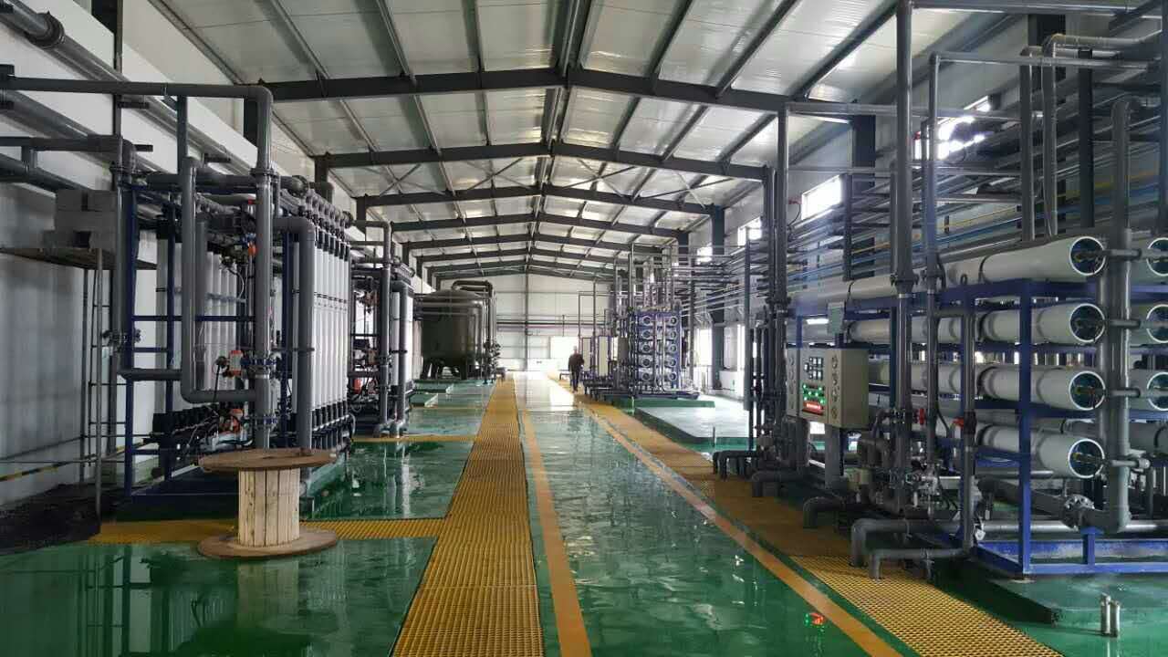 莱芜洁能企业2X30t/h锅炉补给水项目